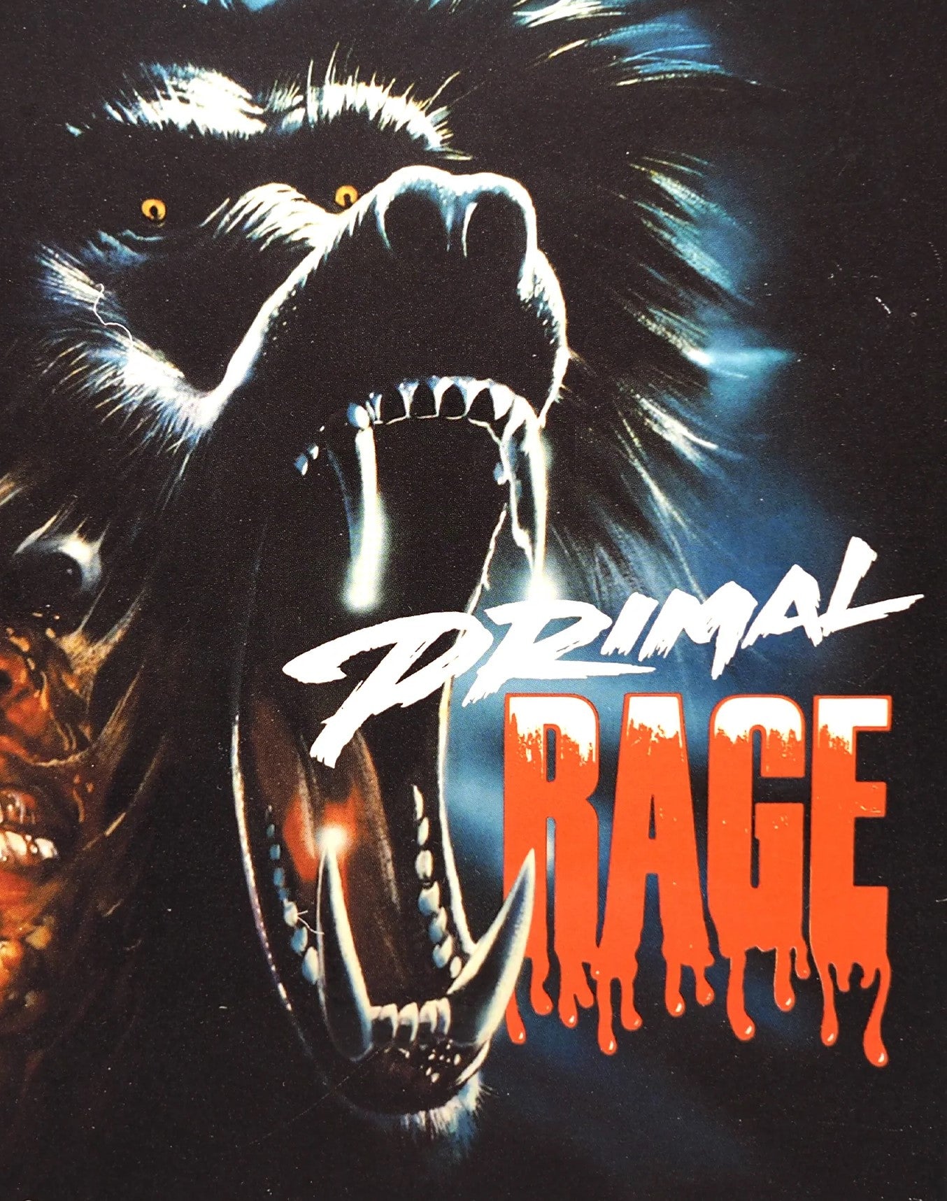 Primal Rage Limited Edition Vinegar Syndrome 4K UHD/Blu-Ray [NEW] [SLIPCOVER]